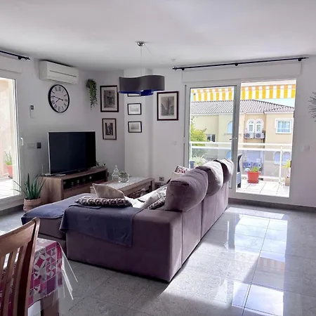 Acogedor Cerca De La Playa Y El Centro Con Aire Acondicionado Y Parking - Es-373-59