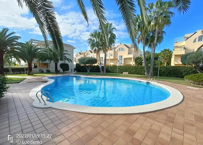 Acogedor Cerca De La Playa Y El Centro Con Aire Acondicionado Y Parking - Es-373-59 Denia