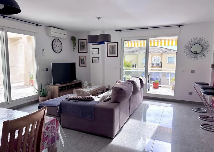 Acogedor Cerca De La Playa Y El Centro Con Aire Acondicionado Y Parking - Es-373-59