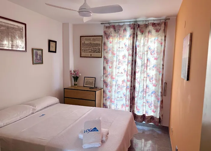 Acogedor Cerca De La Playa Y El Centro Con Aire Acondicionado Y Parking - Es-373-59 Apartment